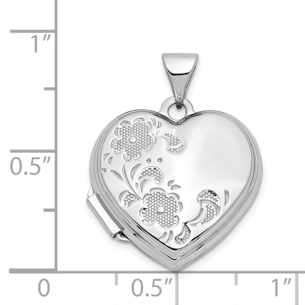 Gold Polished Heart Lockets