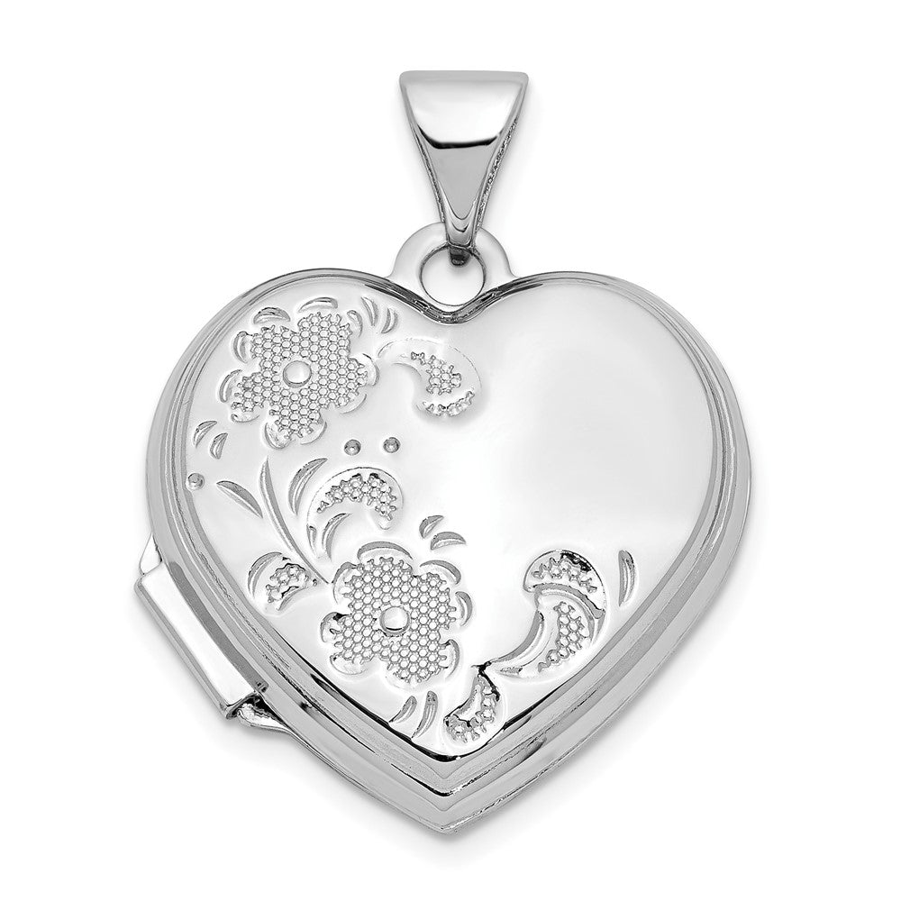 Gold Polished Heart Lockets