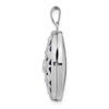 Gold Polished Diamond Oval Lockets