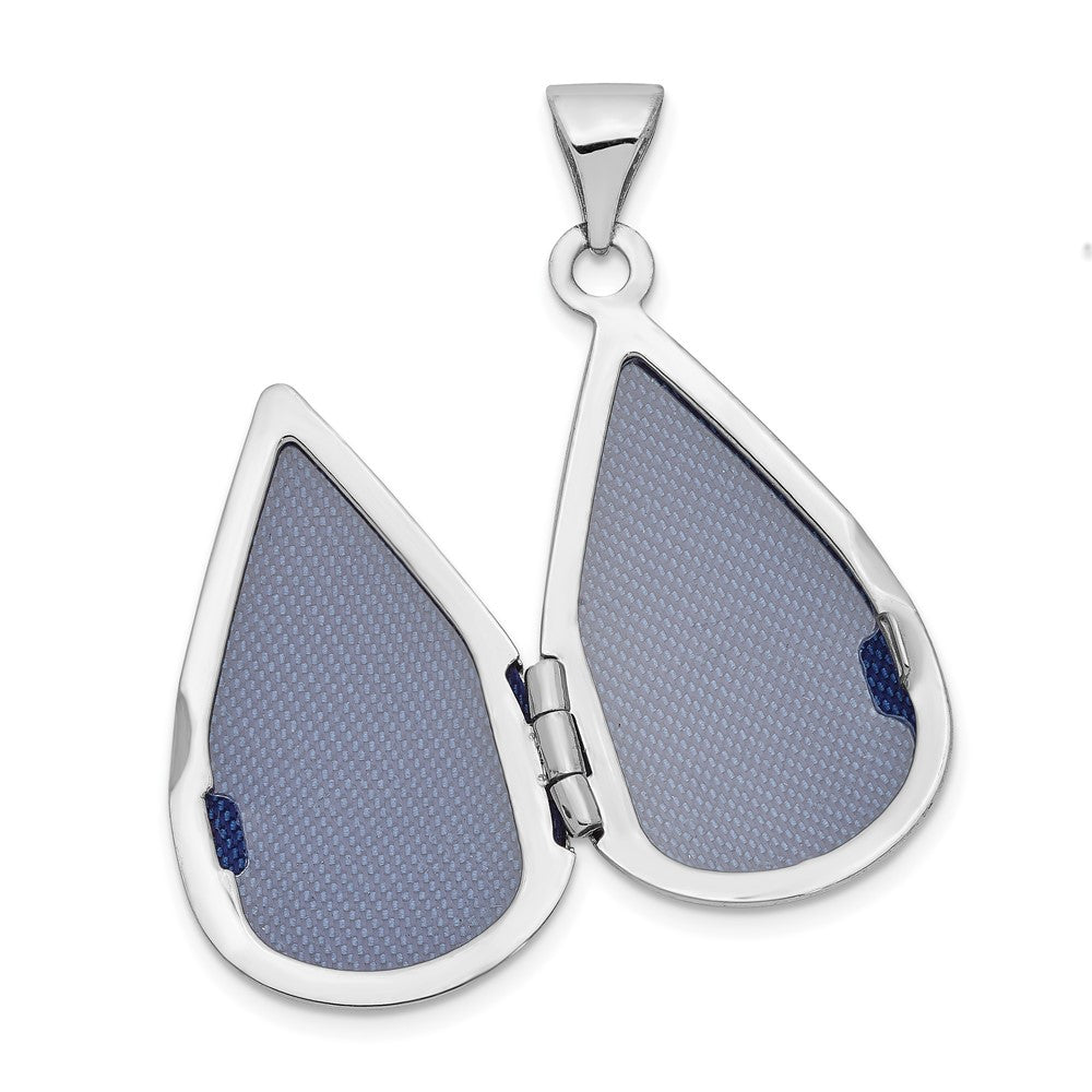 Gold Polished Teardrop Lockets