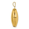 Gold Polished Circle Lockets