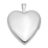 Gold Polished Cross Heart Lockets