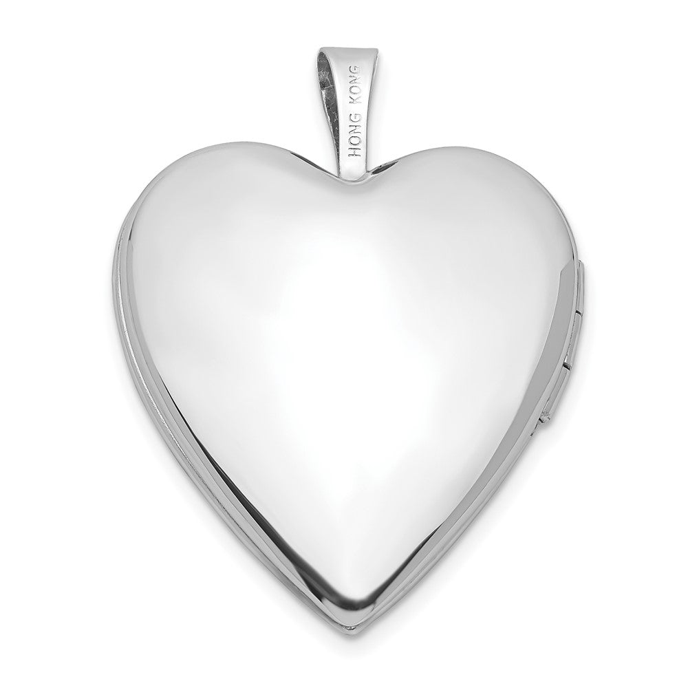 Gold Polished Heart Lockets