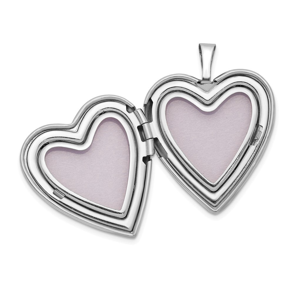 Gold Polished Heart Lockets