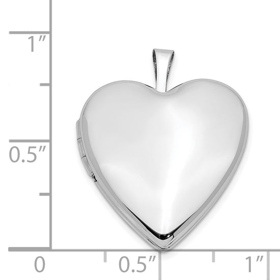 Gold Polished Heart Lockets