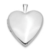 Gold Polished Heart Lockets