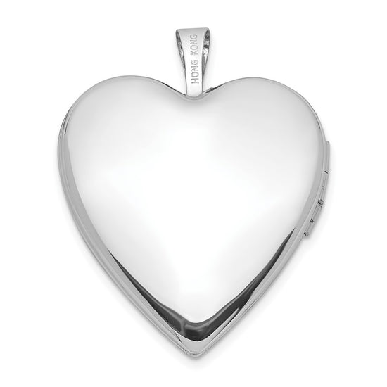 Gold Polished Diamond Heart Lockets