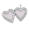 Gold Polished Diamond Heart Lockets