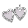 Gold Polished Diamond Heart Lockets