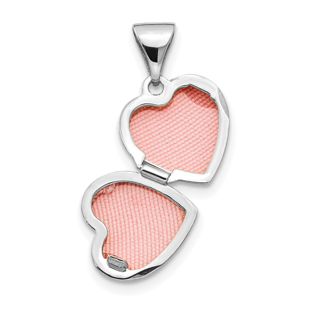 Gold Polished Heart Lockets