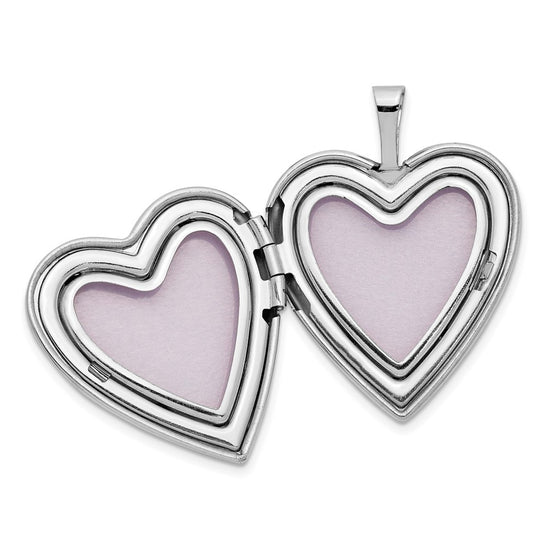 Gold Polished "I Love You"Heart Lockets