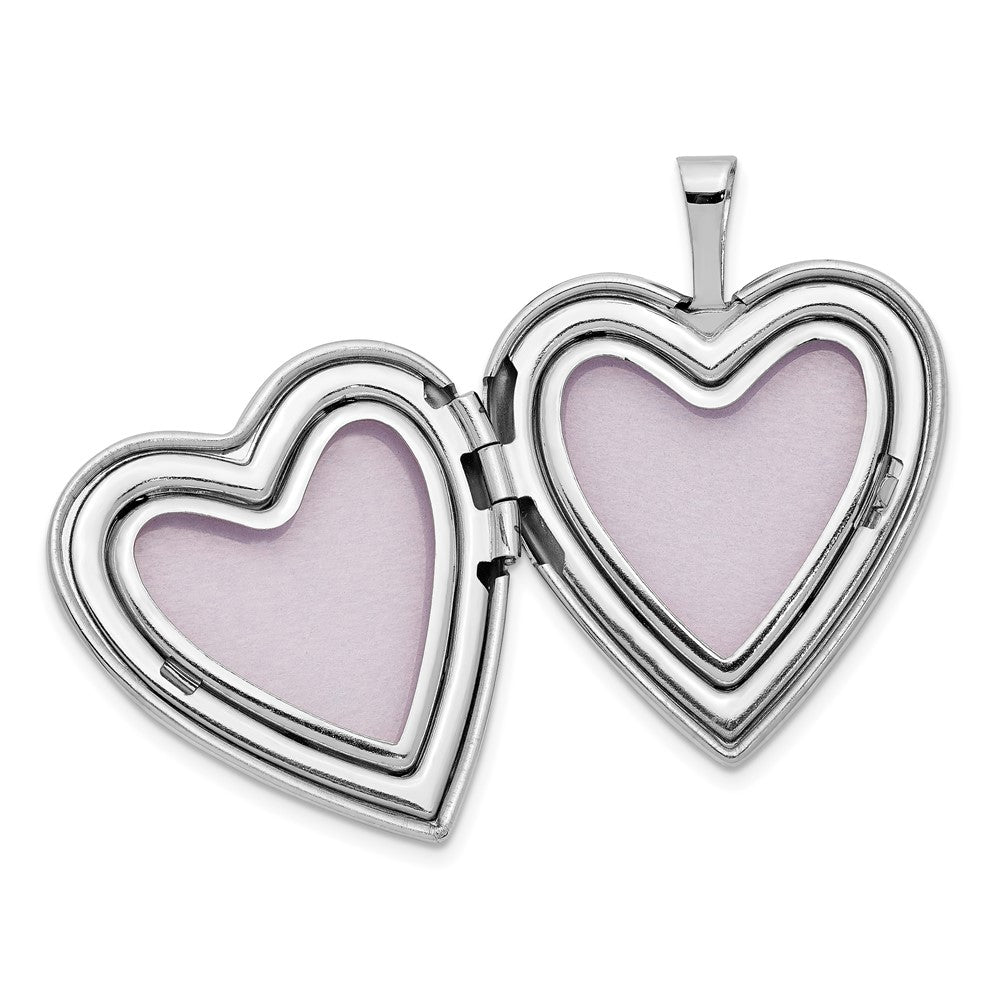 Gold Polished "I Love You"Heart Lockets