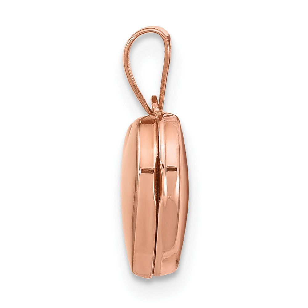 Gold Polished Heart Lockets