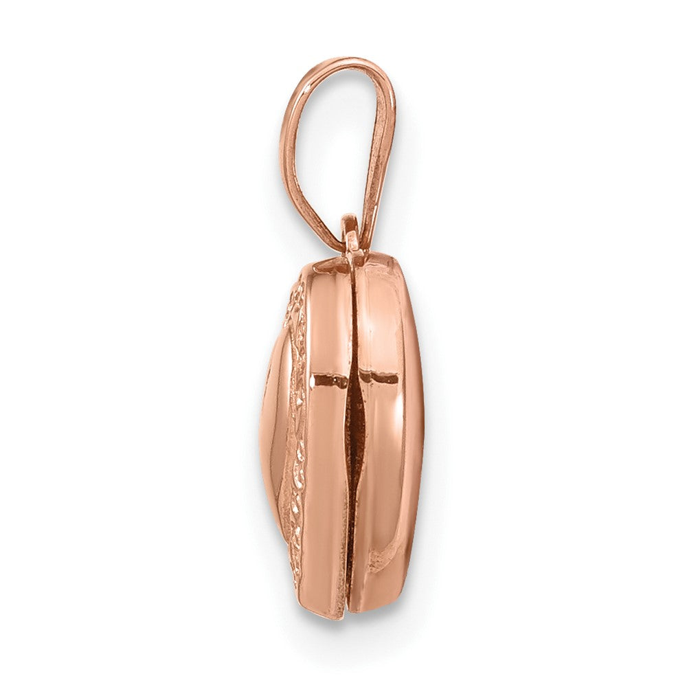 Gold Polished Heart Lockets