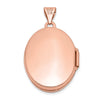 Gold Polished Diamond Oval Lockets