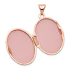 Gold Polished Oval Lockets