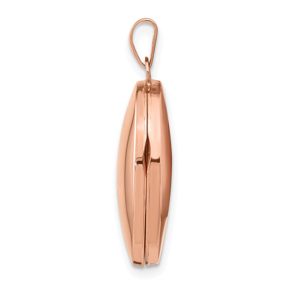 Gold Polished Oval Lockets