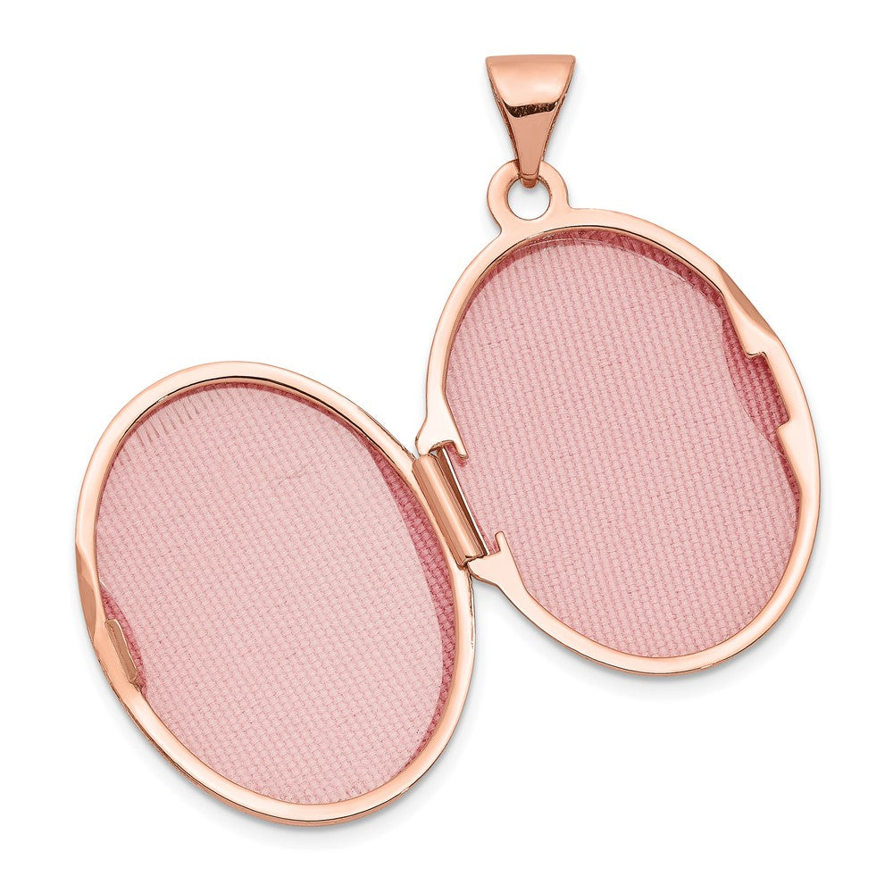 Gold Polished Oval Lockets