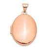 Gold Polished Oval Lockets