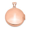 Gold Polished Circle Lockets