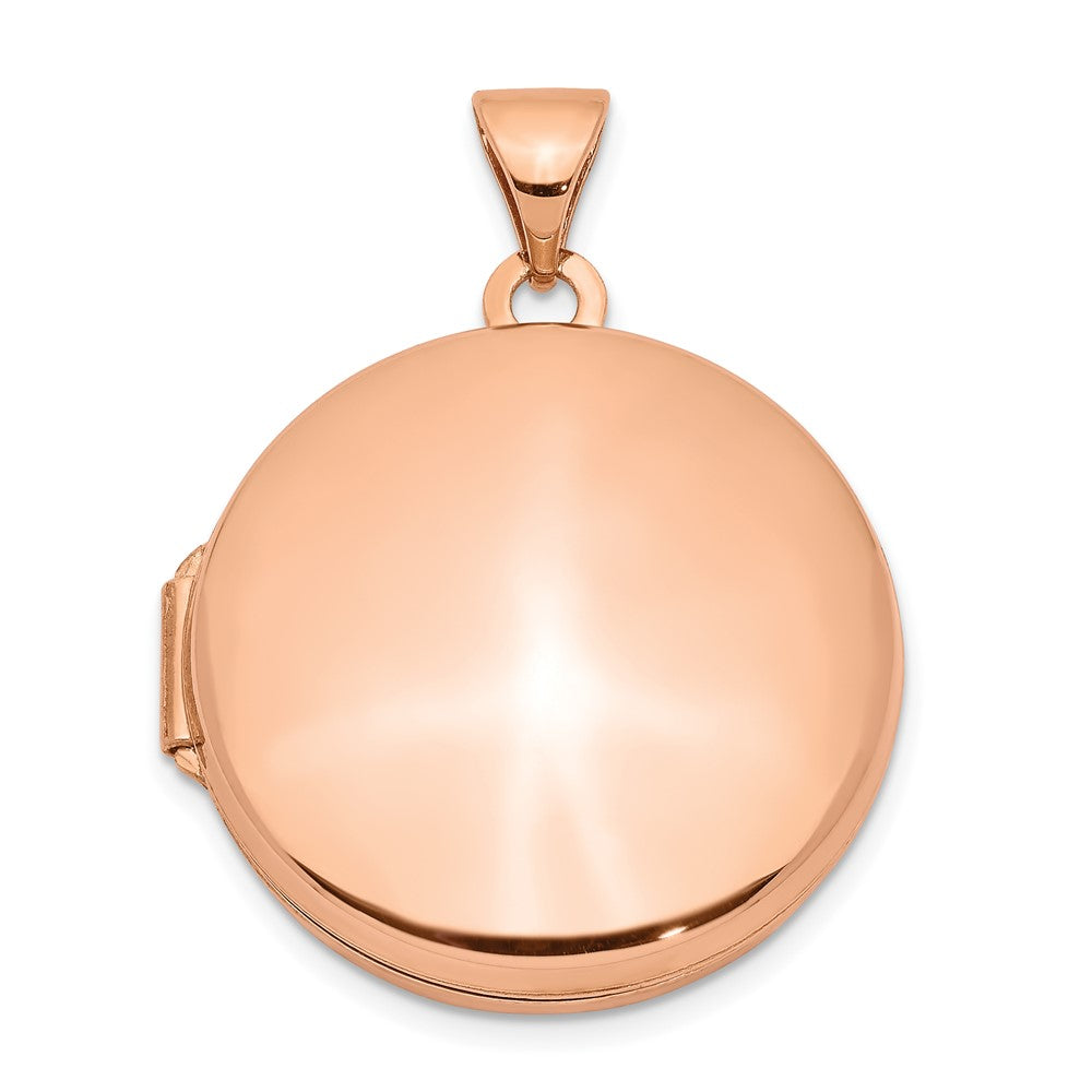 Gold Polished Circle Lockets