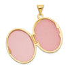14k Tree 21x16mm Oval Locket