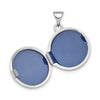 Gold Polished Circle Lockets