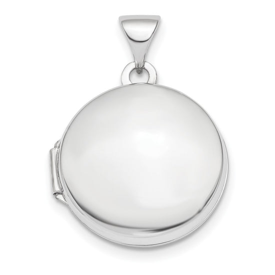 Gold Polished Circle Lockets