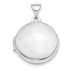 Gold Polished Circle Lockets