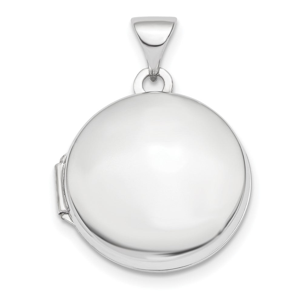 Gold Polished Circle Lockets