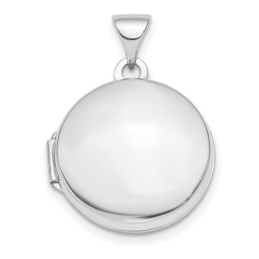 Gold Polished Circle Lockets