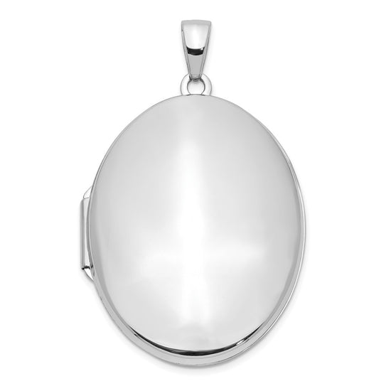 Gold Polished Oval Lockets