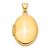 Gold Polished Oval Lockets