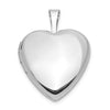 Gold Polished Heart Lockets
