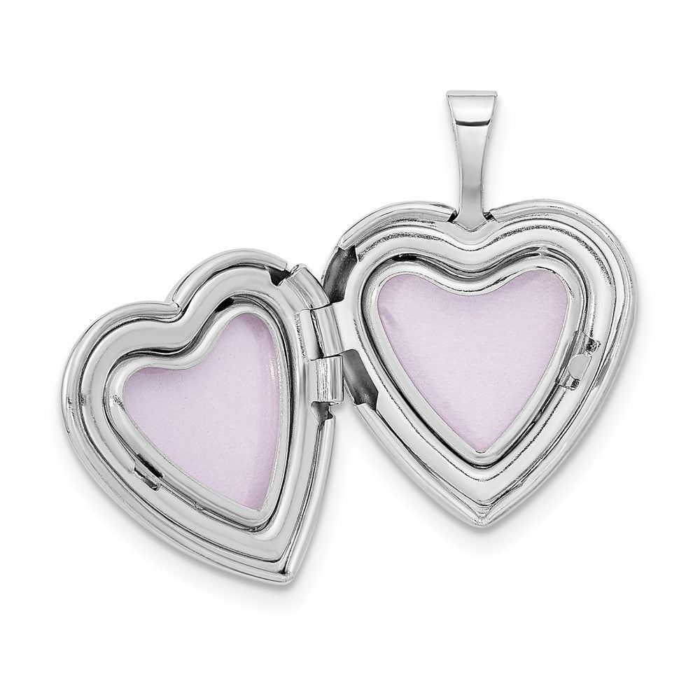 Gold Polished Heart Lockets