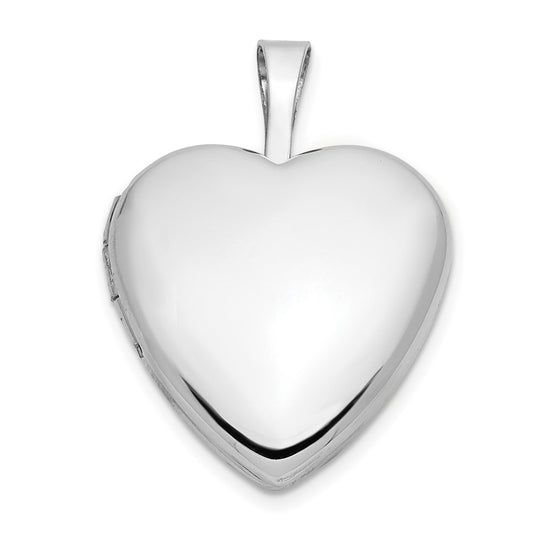 Gold Polished Heart Lockets