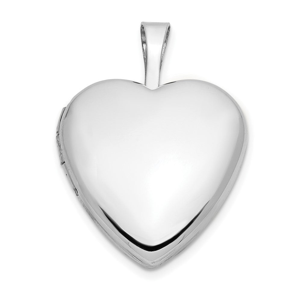 Gold Polished Heart Lockets
