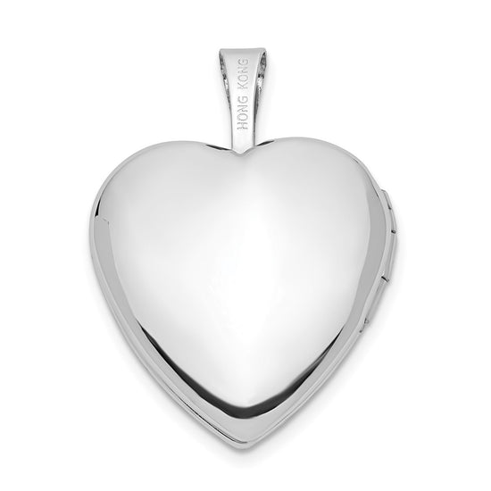 Gold Polished Heart Lockets