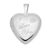 Gold Polished Heart Lockets