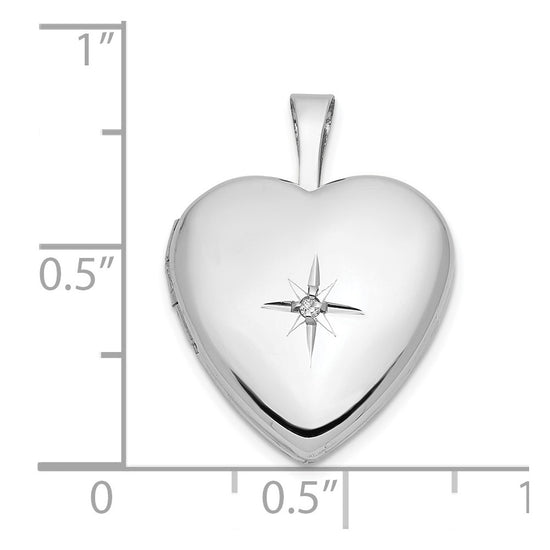 Gold Polished Heart Lockets