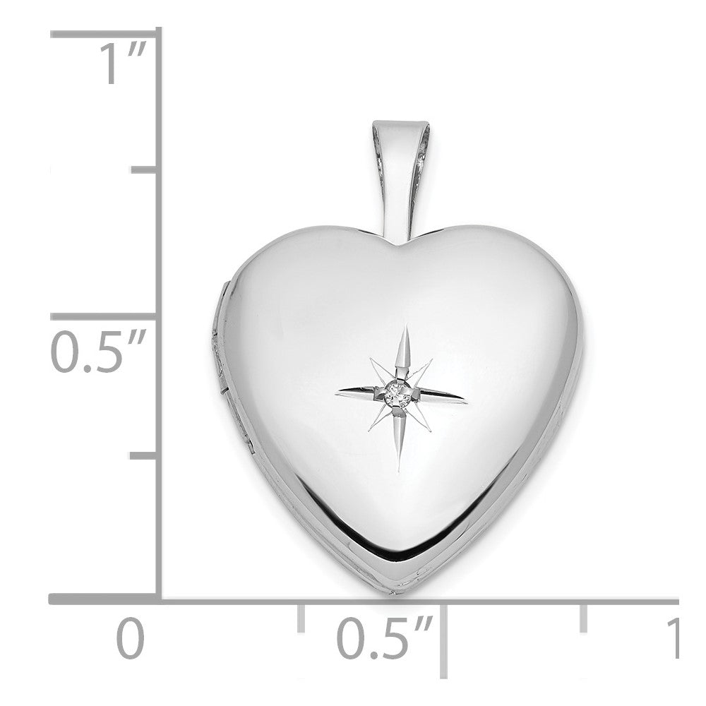 Gold Polished Heart Lockets