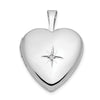 Gold Polished Heart Lockets