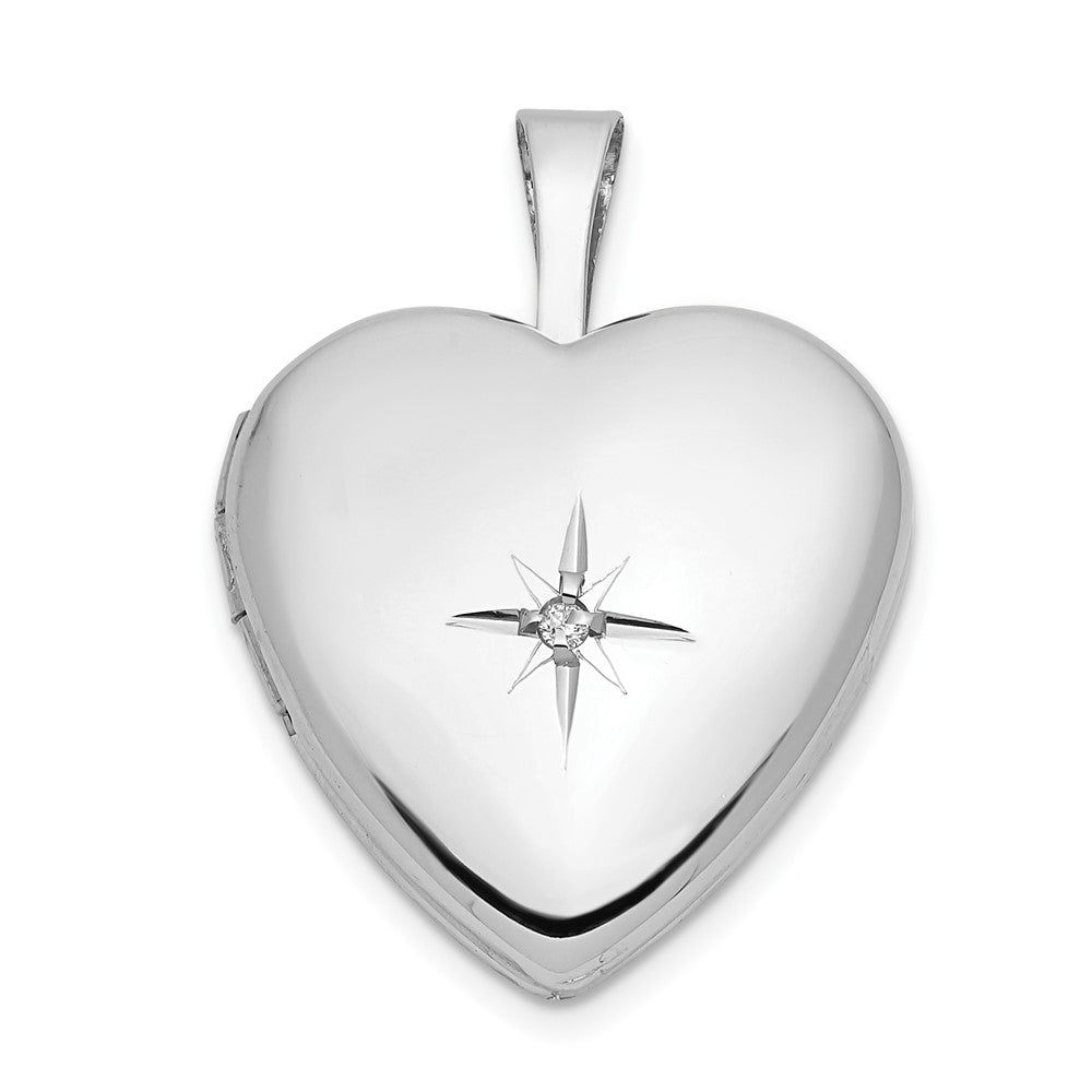 Gold Polished Heart Lockets