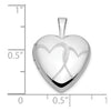 Gold Polished Heart Lockets