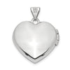Gold Polished Heart Lockets
