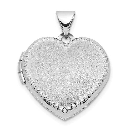 Gold Polished Heart Lockets
