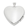 Gold Polished Heart Lockets