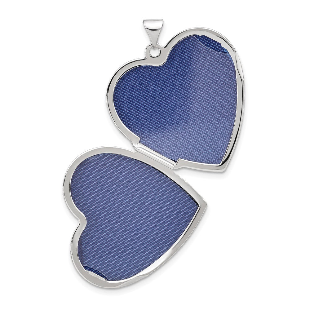 Gold Polished Heart Lockets