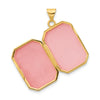 Gold Polished Rctangle Lockets