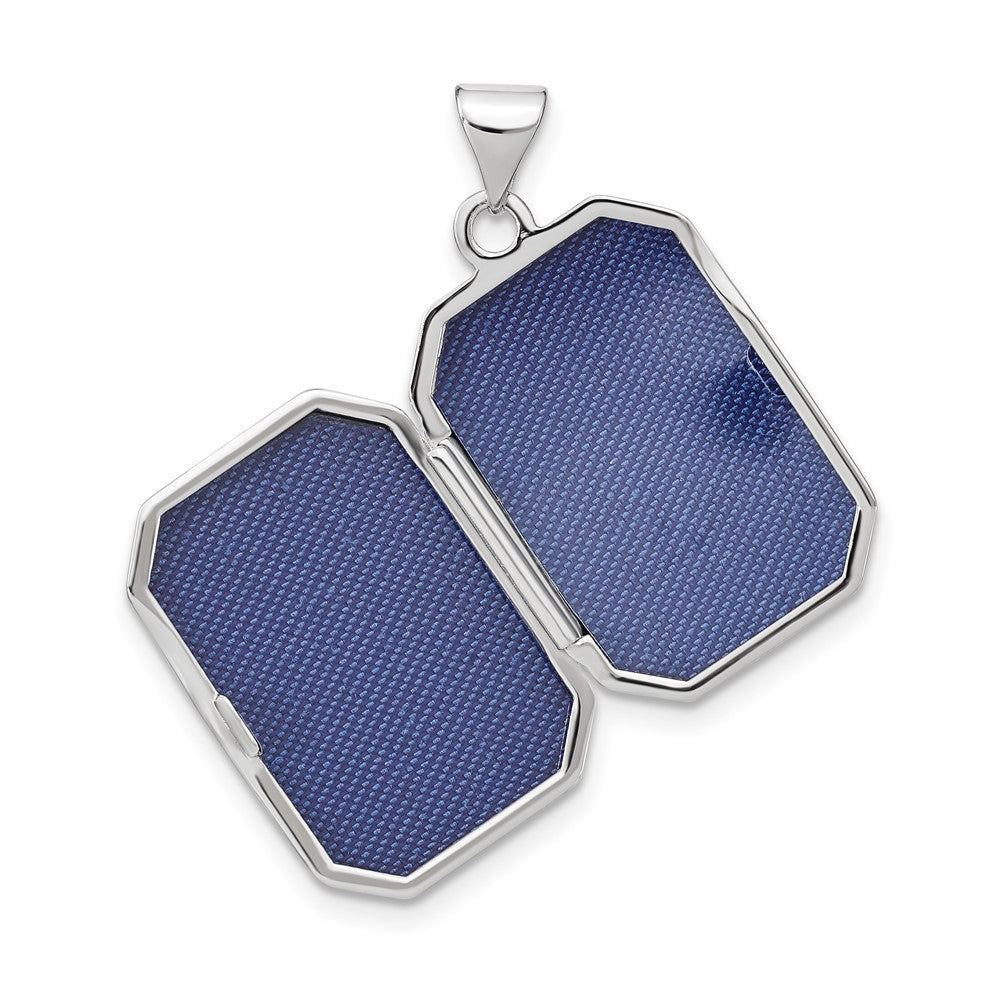 Gold Polished Rctangle Lockets